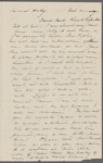 [Mann], Mary T[yler] Peabody, ALS to. [1832?]
