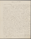 [Mann], Mary T[yler] Peabody, ALS to. Jan. 17, 1833.
