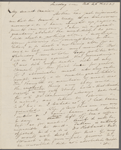 [Mann], Mary T[yler] Peabody, ALS to. Feb. 26, 1833. Previously: Feb. 25, 1833.