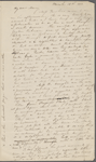 [Mann], Mary T[yler] Peabody, ALS to. Mar. 18, 1833.