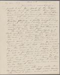 [Mann], Mary T[yler] Peabody, ALS to. Mar. 30-31, [1833].