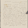 [Mann], Mary T[yler] Peabody, ALS to. [Mar.? 1833].