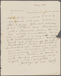 [Mann], Mary T[yler] Peabody, ALS to. [Mar.? 1833].