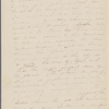 [Mann], Mary [Tyler Peabody], ALS to. [spring? 1833].