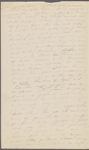 [Mann], Mary [Tyler Peabody], ALS to. [spring? 1833].