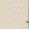 [Mann], Mary [Tyler Peabody], ALS to. [spring? 1833].