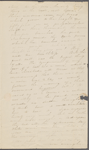 [Mann], Mary [Tyler Peabody], ALS to. [spring? 1833].