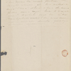 [Mann], Mary [Tyler Peabody], ALS to. [spring? 1833].
