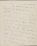 [Mann], Mary [Tyler Peabody], ALS to. Jun. [10]-11, [1833].