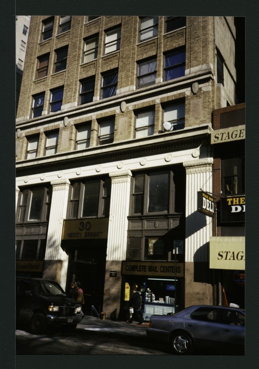 Block 128: Vesey Street between Broadway and Church Street (north side ...