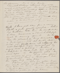 [Mann], Mary [Tyler Peabody], AL to. Aug. 7, [1833].