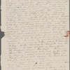 [Mann], Mary [Tyler Peabody], ALS to. Aug. 12, [1833].