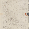 [Mann], Mary [Tyler Peabody], ALS to. Aug. 12, [1833].