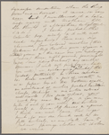 [Mann], Mary T[yler] Peabody, AL to. Oct. 31, [1833].