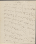 [Mann], Mary T[yler] Peabody, ALS to. Nov. 9-11, 1833.