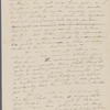 [Mann], Mary T[yler] Peabody, ALS to. Nov. 9-11, 1833.