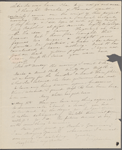 [Mann], Mary T[yler] Peabody, ALS to. Nov. 9-11, 1833.