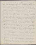 [Mann], Mary T[yler] Peabody, ALS to. [1833].