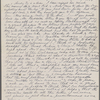 [Mann], Mary T[yler] Peabody, letter to. [1833]. Copy in unknown hand.