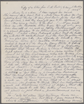 [Mann], Mary T[yler] Peabody, letter to. [1833]. Copy in unknown hand.