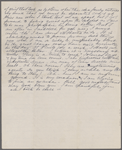 [Mann], Mary T[yler] Peabody, letter to. [1833]. Copy in unknown hand.