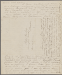 [Mann], [Mary Tyler and Elizabeth Palmer] Peabody, ALS to. Oct. 30, [1835?]. Includes AL from mother, EPP.