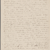 [Mann], Mary [Tyler Peabody], ALS to. [1835?].
