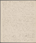 [Mann], Mary [Tyler Peabody], ALS to. [1835?].