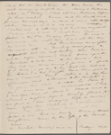 [Mann], Mary [Tyler Peabody], ALS to. [1835?].