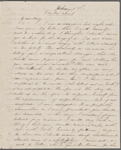 Mann, Mary [Tyler Peabody], ALS to. Feb. 6, [1844]. 