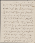 Mann, Mary [Tyler Peabody], ALS to. Feb. 6, [1844]. 