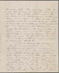 Mann, Mary [Tyler Peabody], ALS to. Feb. 6, [1844]. 