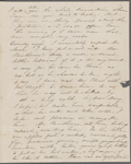 Mann, Mary [Tyler Peabody], ALS to. Feb. 6, [1844]. 