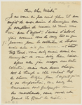 Letter to Auguste Rodin
