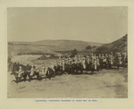 Daghestan. Daghestan horseman on their way to camp