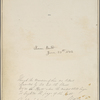 Holograph quotation from the Italian Journals. Signed, dated 30 May, 1860.