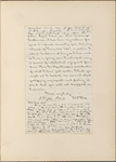 The Dolliver Romance. 3 incomplete portions of holograph notes for the plot. [1863].
