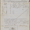 Consul's certificate, Liverpool, Feb. 15, 1855, relating to cargo of "Pacific," signed by Nathaniel Hawthorne.