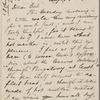 "Bab," [Rose Hawthorne, later Lathrop], ALS to. Aug. 5, 1861.