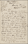 "Bab," [Rose Hawthorne, later Lathrop], ALS to. Aug. 5, 1861.