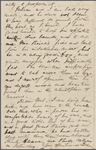 "Bab," [Rose Hawthorne, later Lathrop], ALS to. Aug. 5, 1861.
