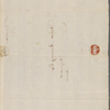 [Manning, Robert], Uncle, ALS to. May 8, 1821.