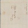 [Manning, Robert], Uncle, ALS to. May 8, 1821.