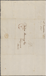 [Manning, Robert], Uncle, ALS to. May 8, 1821.