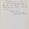 Ticknor, [William D.], ALS to. Jul. 24, 1852.