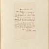 Ticknor, [William D.], ALS to. Jan. 21, 1853.