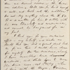 Ticknor, [William D.], ALS to. Aug. 6, 1853.