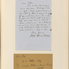 Ticknor, [William D.], ALS to. Jun. 20, 1853.