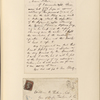 Ticknor, [William D.], ALS to. Jul. 30, 1853.