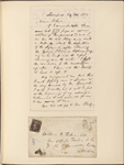 Ticknor, [William D.], ALS to. Jul. 30, 1853.